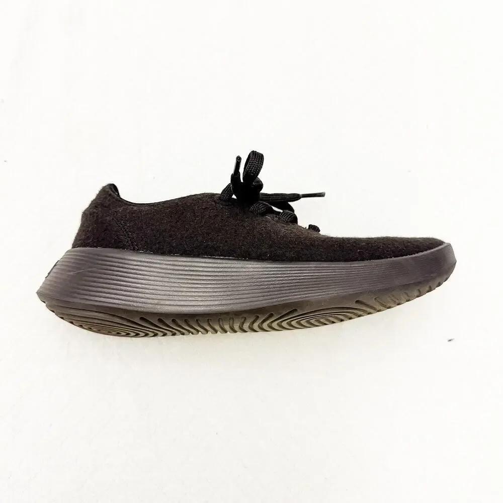 Allbirds Women's WR2 Black Ultra Merino Wool Comfort Sneaker Size 8